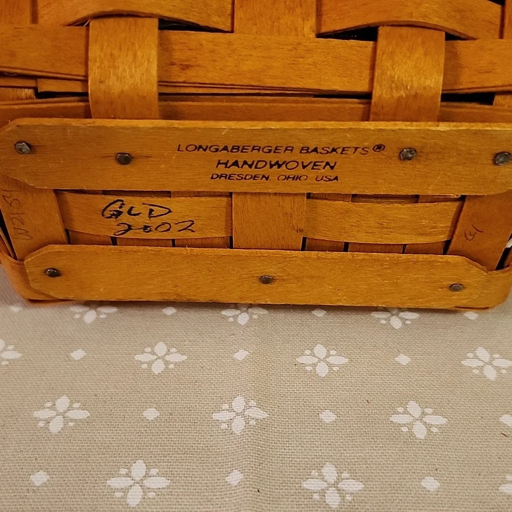 Longaberger Small Comforts Basket